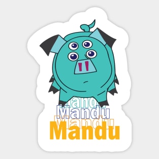 Mandu kipo Sticker